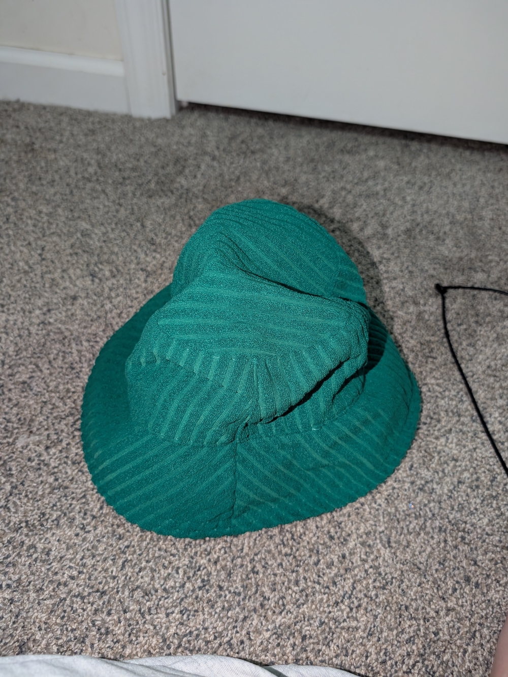 Shade & Shore Teal Ribbed Bucket Hat